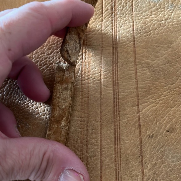 Vintage Genuine Leather Handmade SW Style Purse - Picture 7 of 9